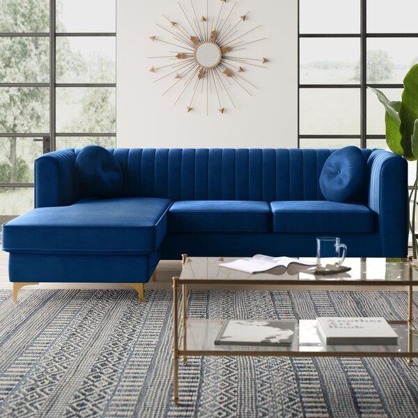Robin Royal Blue Corner Couch