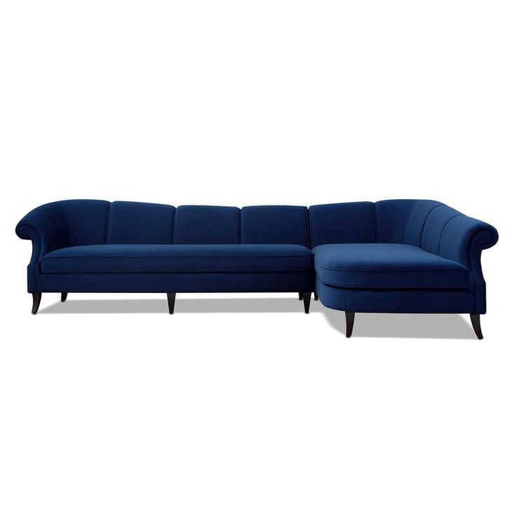Billy Royal Blue Corner Couch